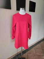 Zara Blusenkleid pink-rot magenta korall Langarm Cutouts Business Nordrhein-Westfalen - Uedem Vorschau
