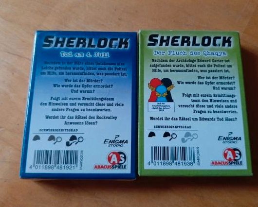 Sherlock tot am 4. Juli + der Fluch der Qhaqya  escape in Wolfsheim