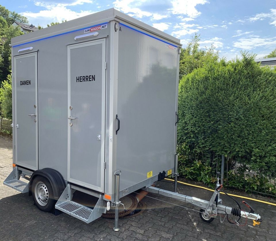Toilettenwagen / mobiles WC für Ihre Veranstaltung mieten in Niederfischbach