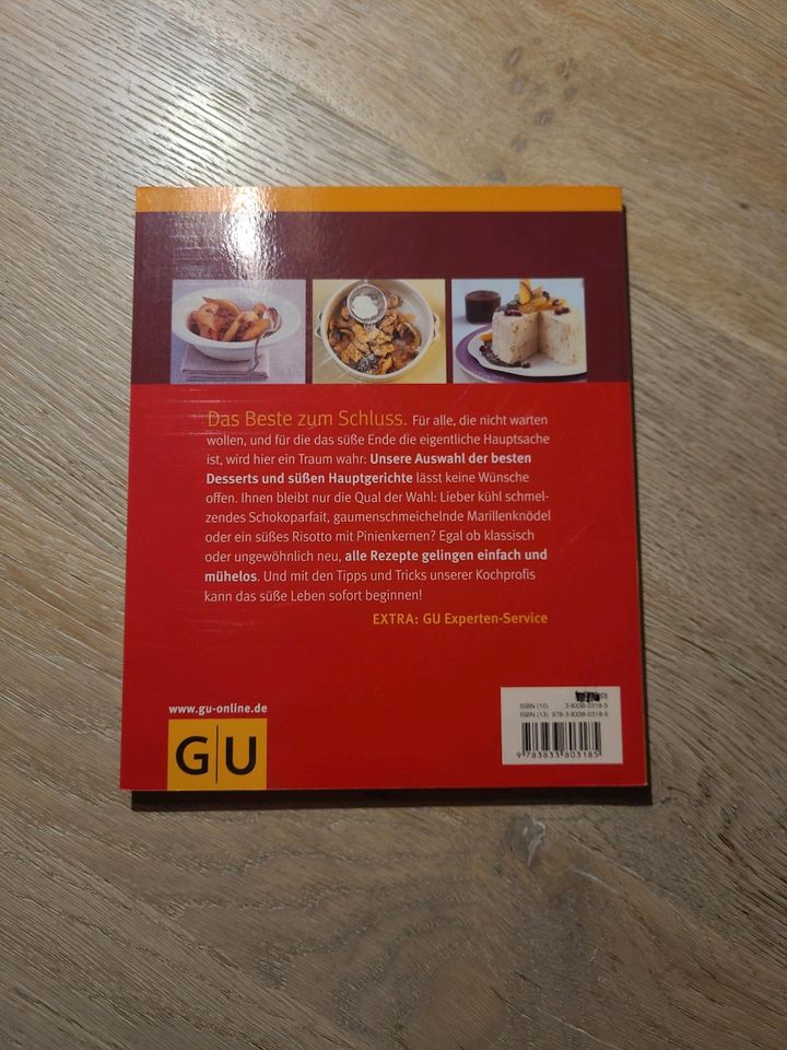 GU Rezeptebuch Nachspeisen Kaiserschmarrn & Schokocreme in Baisweil