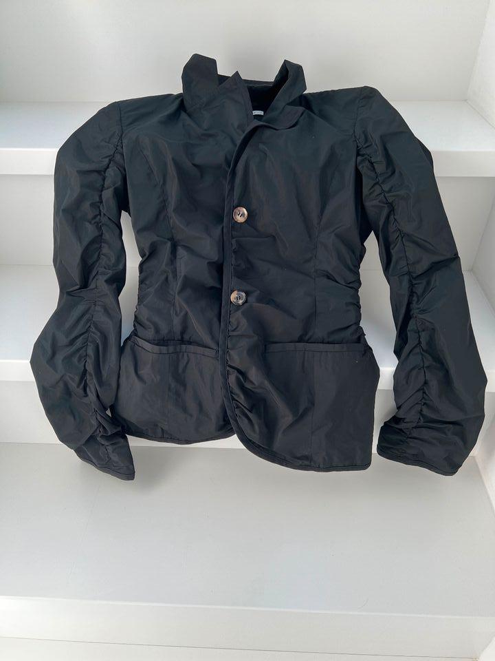 NEU René Lezard ❤ Blazer tailliert 34 schwarz Cupro Designer in Friedrichshafen