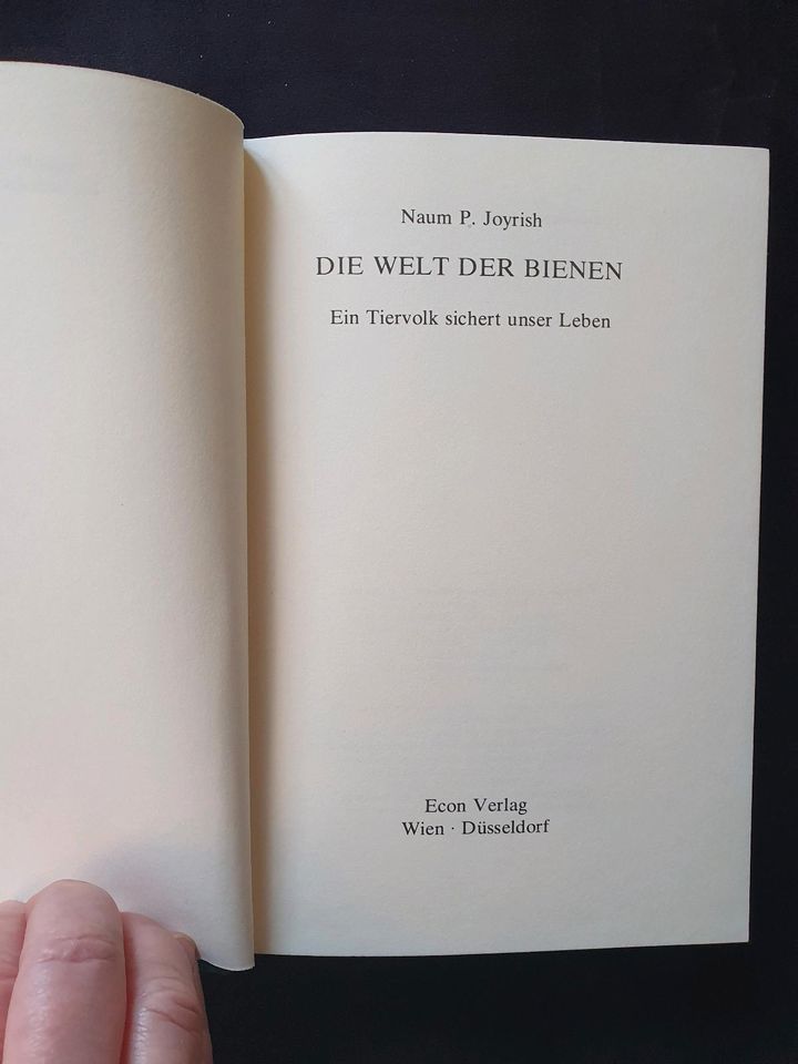 Naum P. Joyrish Die Welt der Bienen Tierstaat sichert unser Leben in Wehrheim