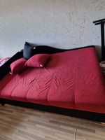 Bett mit Bettkasten in Schwarz/Rot Nürnberg (Mittelfr) - Südoststadt Vorschau