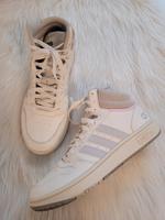 Schuhe Sneaker Damen Adidas Hoops 3.0 weiß rosa flieder Gr 41 1/3 Sachsen - Wurzen Vorschau