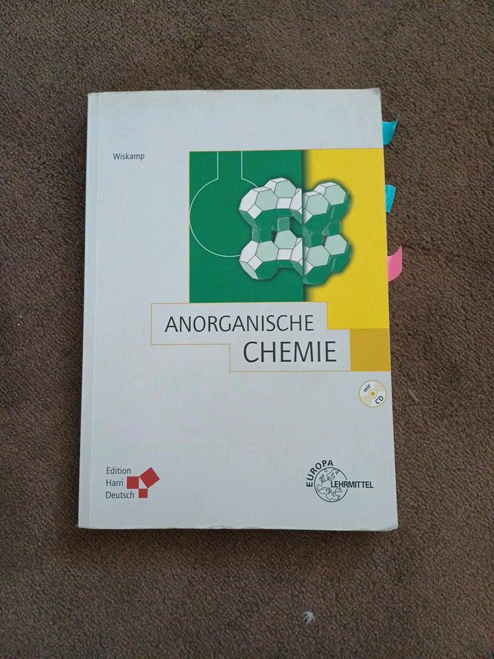 Wiskamp Anorganische Chemie Lehrbuch in Hainburg