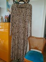 Zara Leo Maxikleid braun Gr M Hessen - Eltville Vorschau