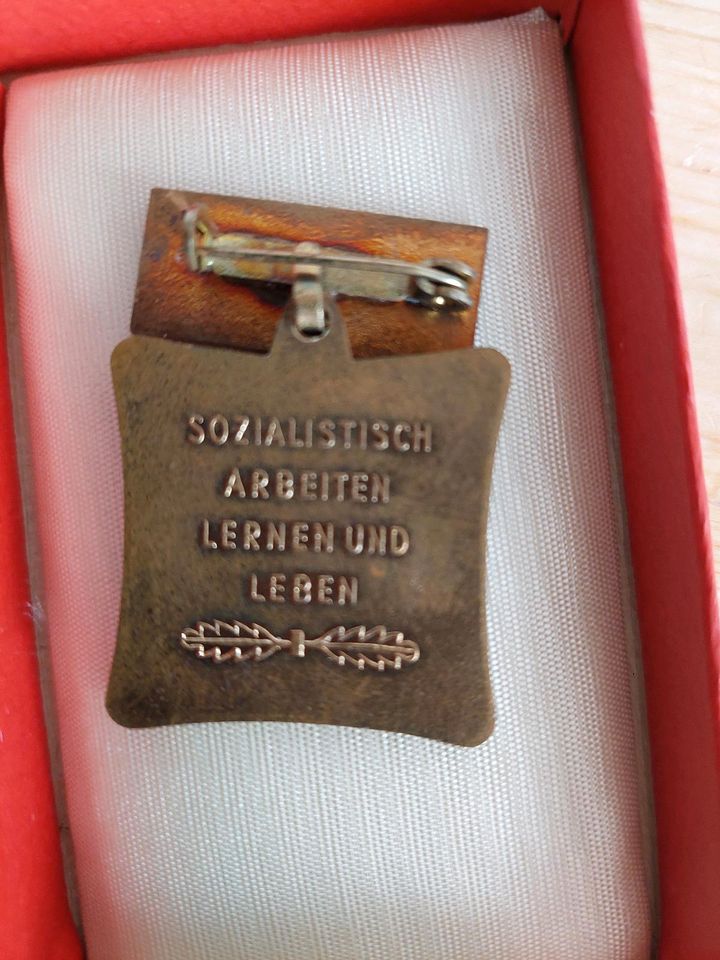 Aktivisten Medaille der DDR in Gröditz