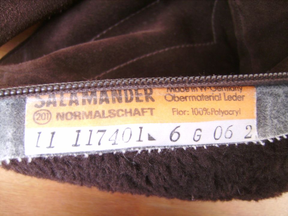 SALAMANDER Winterstiefel, 70er/ 80 er Jahre, Gr.38 - Guter Zust. in Zeven