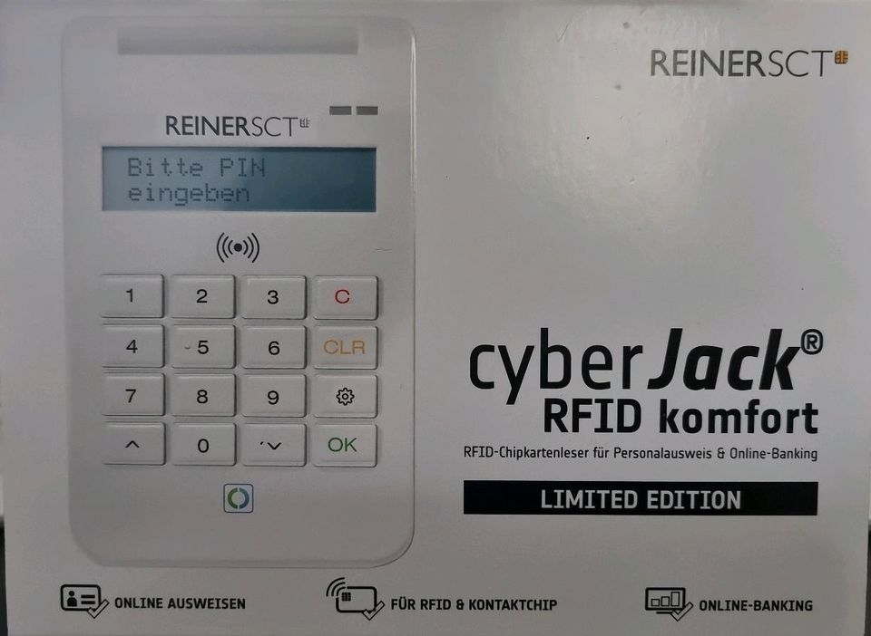 Ausweis und Kartenleser, Cyber Jack RFID Komfort, limited Edition in Dallgow