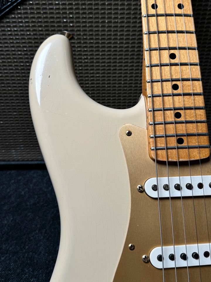 2005 Fender ´56 Strat LTD Relic NAMM Aged White Blonde in Kiefersfelden