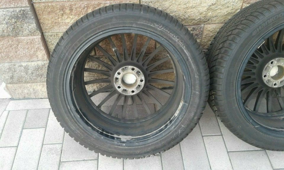 Audi A4;A5;A6 4x Winterreifen 8Jx18 ET35 245/40 R18 97V KBA 48747 in Uslar