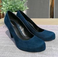 Pumps Deichmann Graceland Dunkelblau Samt Gr. 38 NEU Bayern - Kemmern Vorschau
