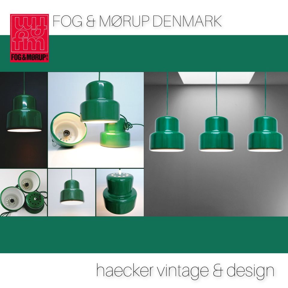 Fog & Mørup Kreta zu danish design poulsen lyfa  mid century 70er in Flensburg