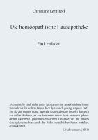 Christiane Kernstock: Die homöopathische Hausapotheke (Brevier) Baden-Württemberg - Kirchheim unter Teck Vorschau
