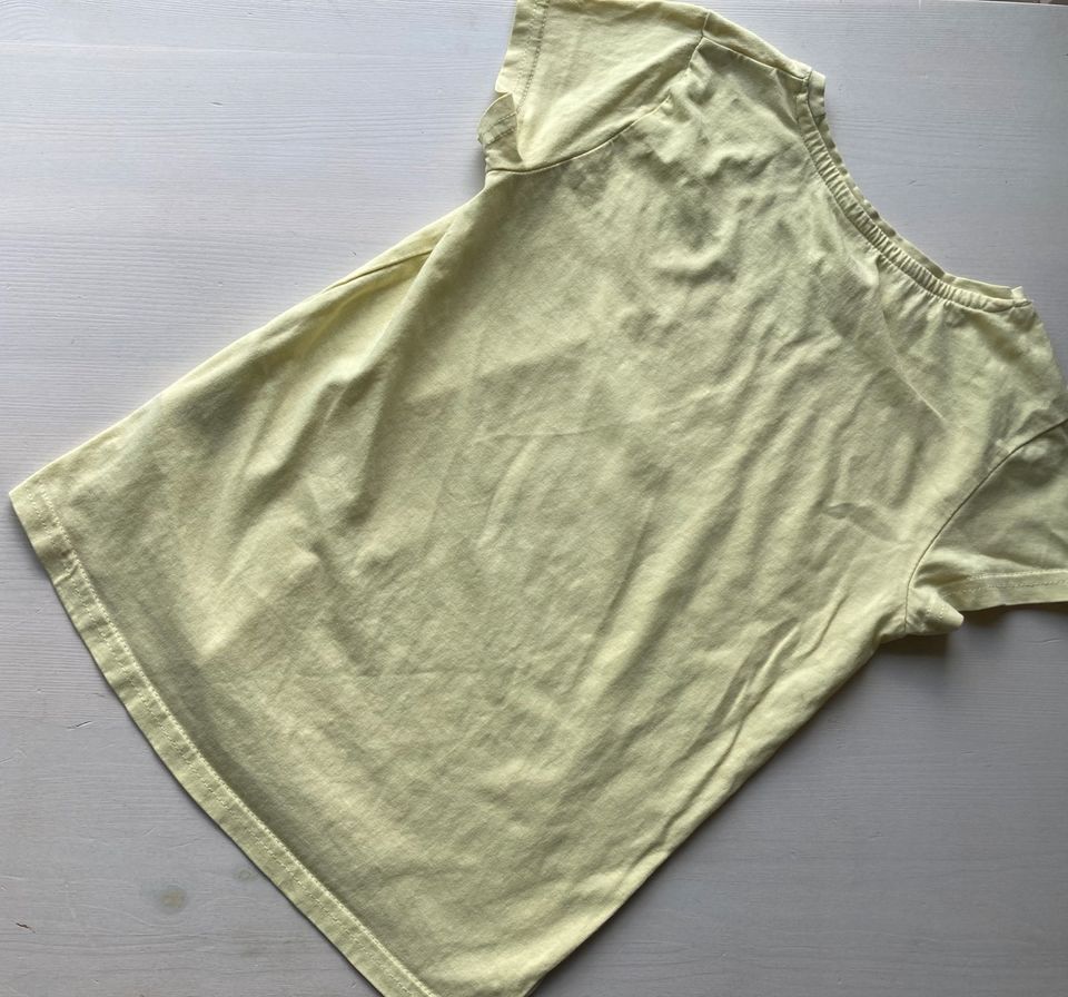 H&M - T-Shirt - Größe 110/116 - gelb in Auetal