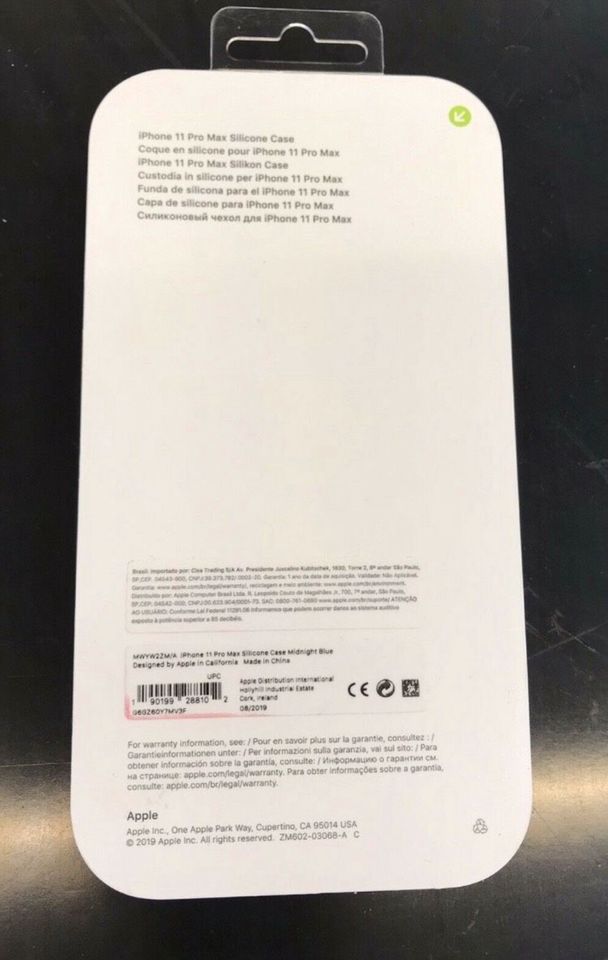 Apple iPhone 11 Pro Max Blau Hülle neu und Original Verpackt in Everswinkel