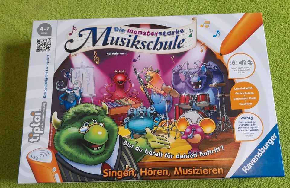 Tiptoi Die monsterstarke Musikschule in Zernitz