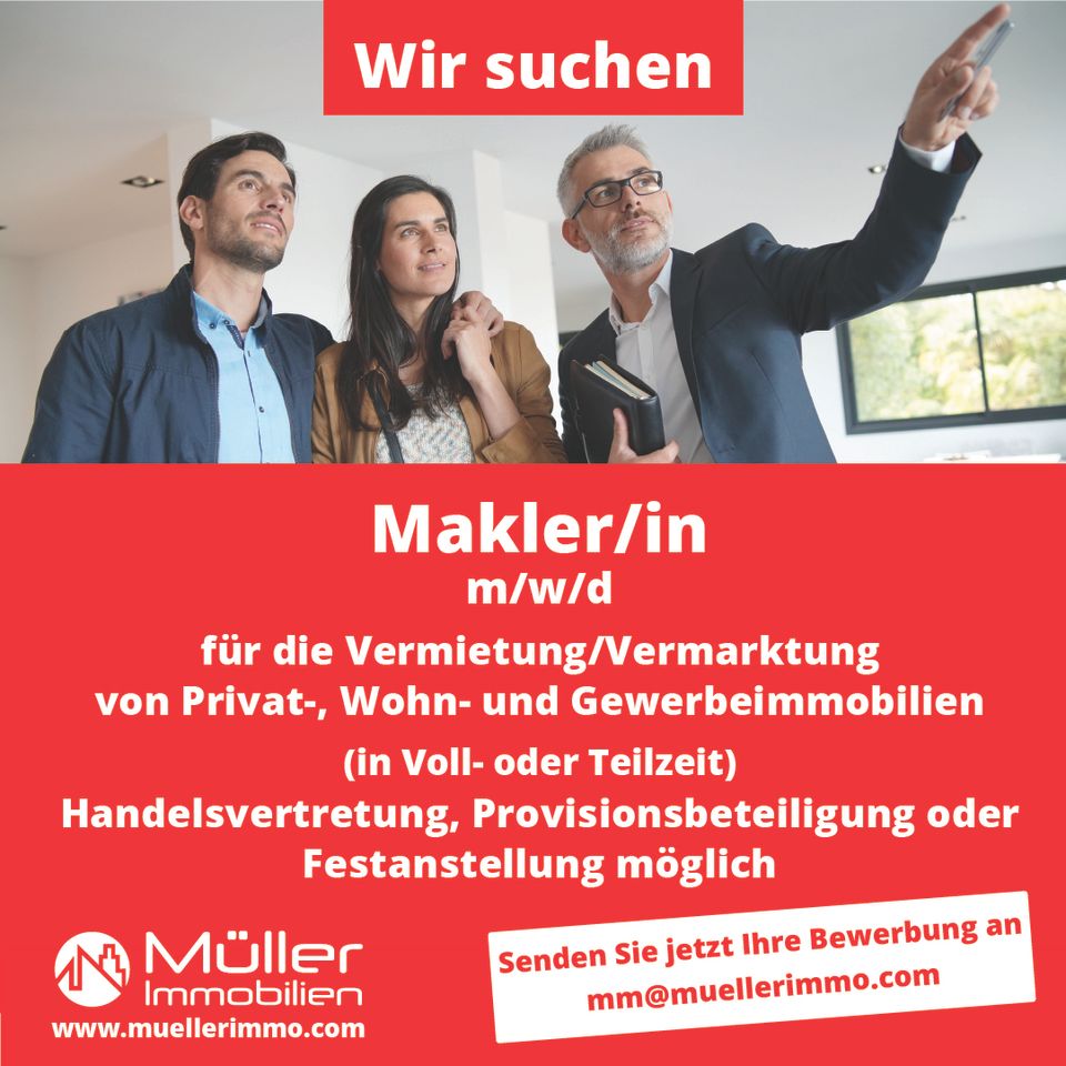 Makler/in (m/w/d) für die Vermietung/Vermarktung von Immobilien in Wildeshausen