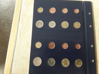 Münzen Österreich Von 1 EUR Cent bis 2 Euro ,in einer Leuchtturm. Nordrhein-Westfalen - Kreuzau Vorschau