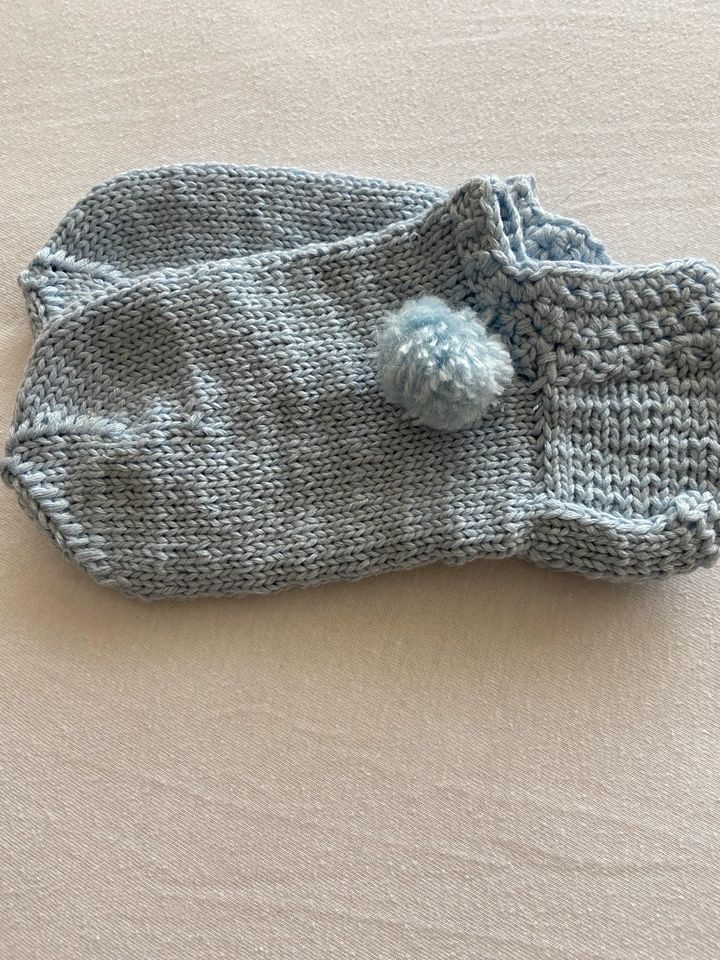 Gestrickte Halbsocken Gr.37-38 in Hamburg