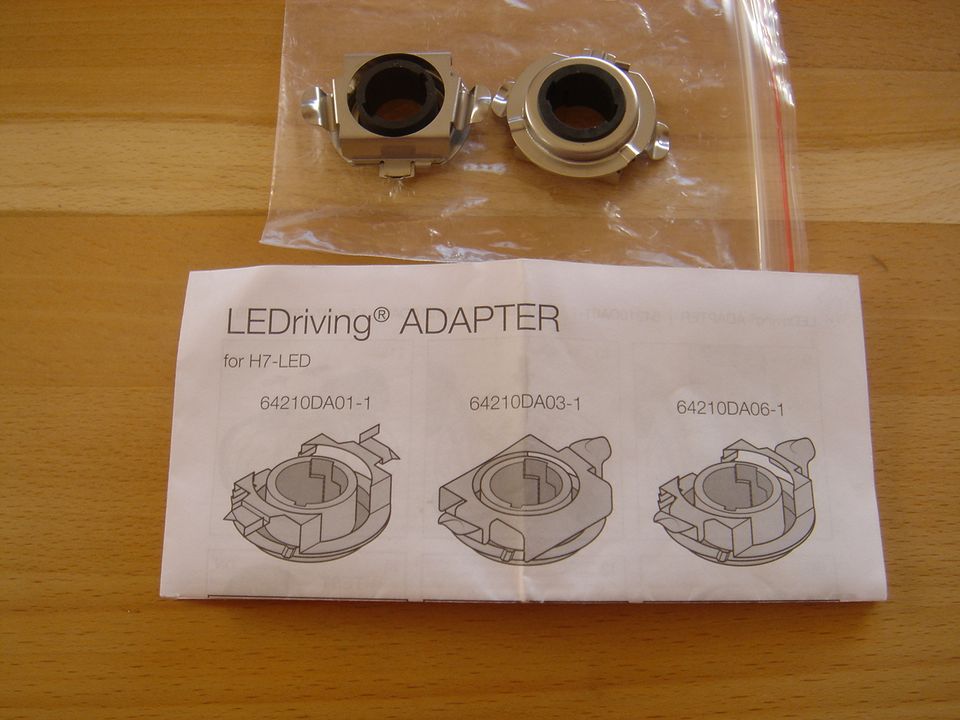 OSRAM LEDriving Adapter Set 2Stück 64210DA03-1 für H7 LED DA03-1