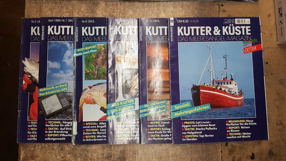 Angel Zeitschriften, Kutter & Küste, in Dautphetal