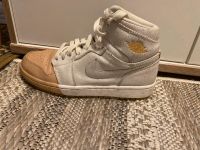 Air Jordan 1 Mid Nike in weiß/beige Bayern - Berg Vorschau