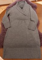 Long Pulli Wollkleid H&M S grau Wuppertal - Ronsdorf Vorschau