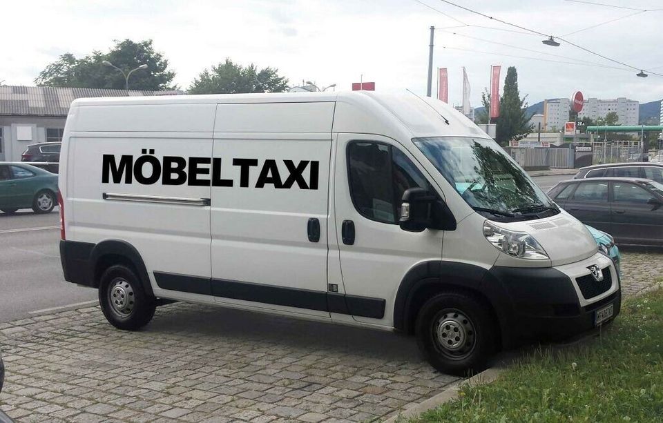 Transporter mit Fahrer günstig mieten Möbeltaxi in Düsseldorf