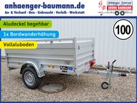 Koch 125.250.13 Deckelanhänger 250x125x65cm Aluboden 1300kg NEU Nordrhein-Westfalen - Bocholt Vorschau