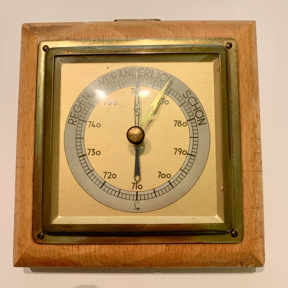 Vintage Lufft Barometer 40er Jahre in Gmund