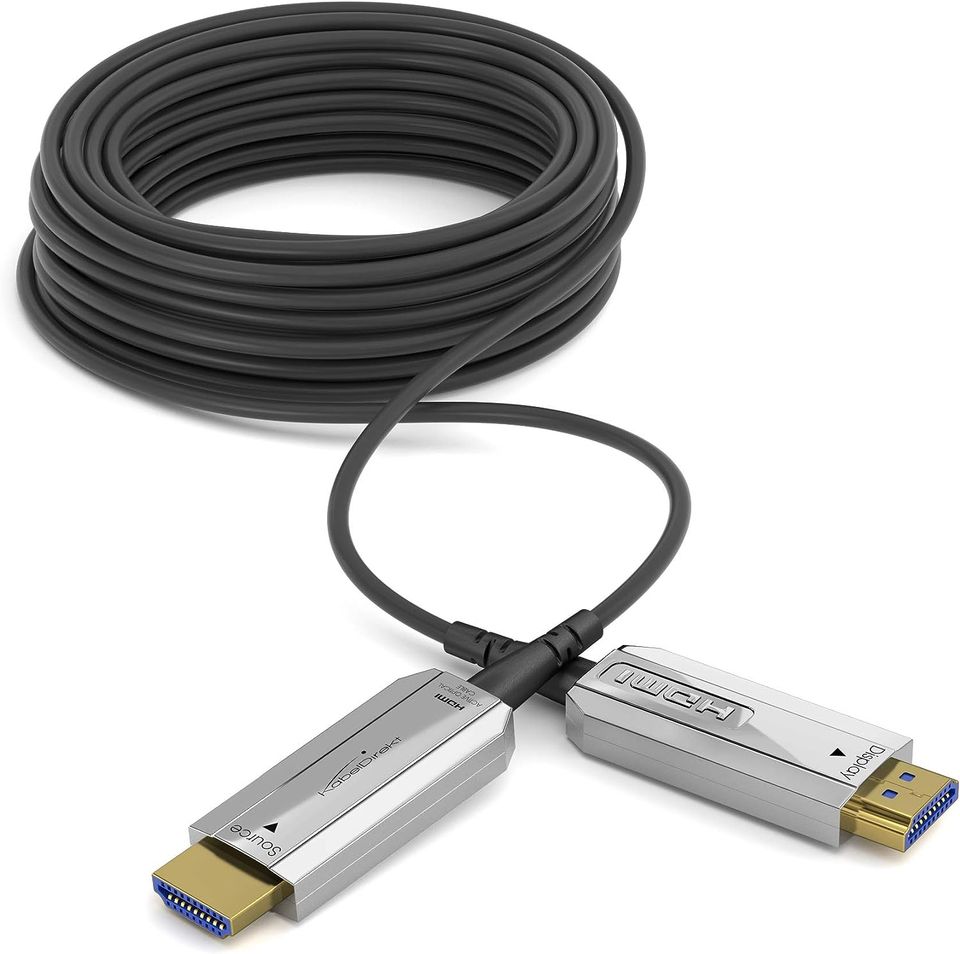 KabelDirekt – optisches 4K HDMI Kabel – 50m in Hamburg