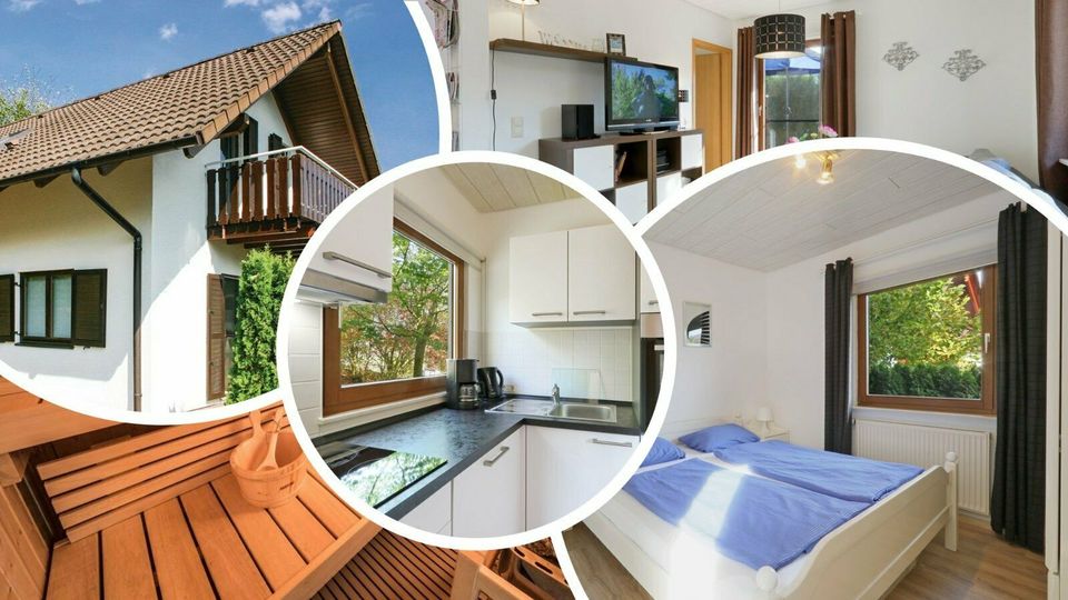 Ferienhaus Diane für 9p -  See, Wald, Sauna, WLAN in Kirchheim