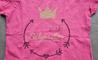 T-Shirt große Schwester Größe 128 pink rosa Fruit of the loom Hannover - Bothfeld-Vahrenheide Vorschau