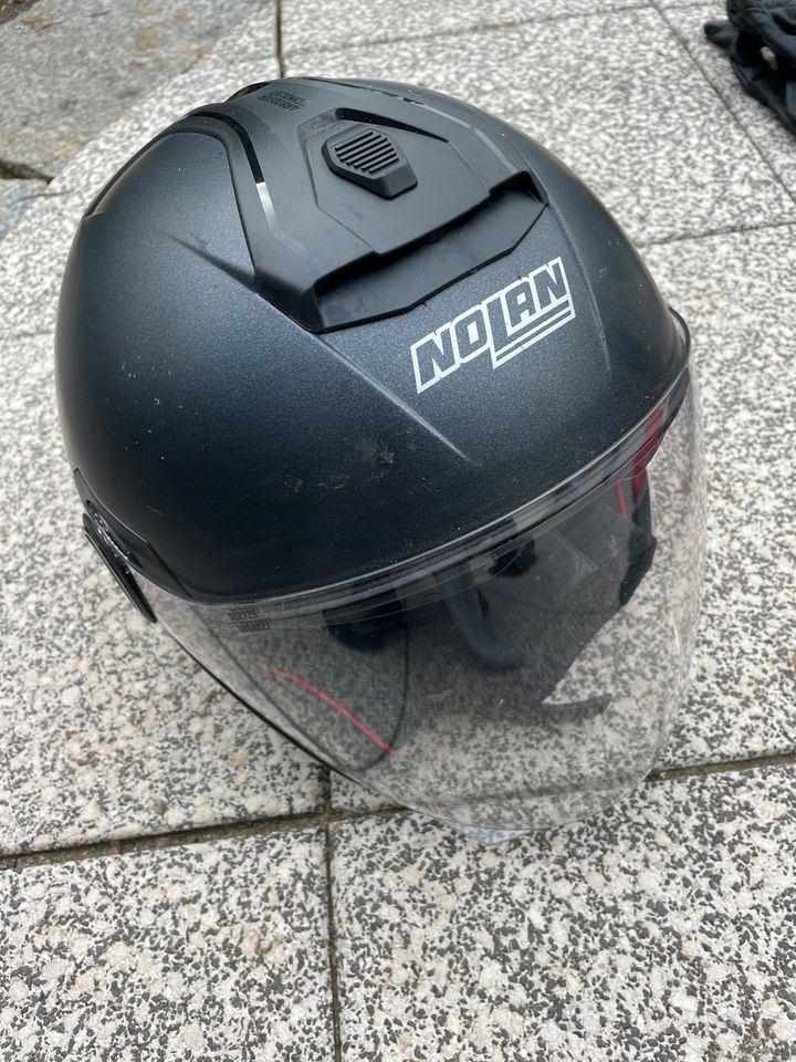 wNEU NOLAN 40-5 Special Motorrad Helm Gr. L in Burg Stargard