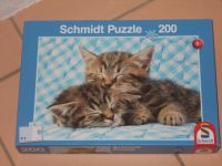 Puzzle 200 Teile Katzen v. Schmidt TOP Kätzchen Bayern - Merching Vorschau