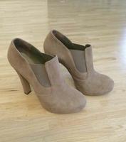 Esprit Plateau-Stiefeletten, beige/cappuccino, Gr. 38 Bayern - Ergolding Vorschau