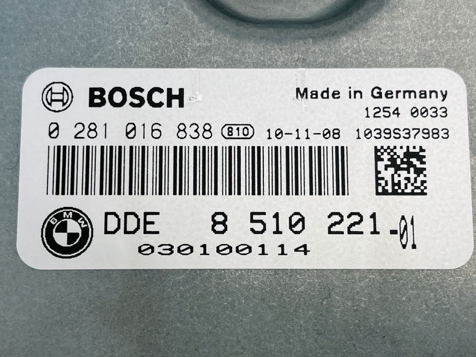 BMW E92 E90 E91 Motorsteuergerät N57 Diesel Steuergerät 8510221 in Bad Doberan