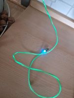 USB C Kabel LED grün Magnet Ladekabel Smartphone Niedersachsen - Schortens Vorschau