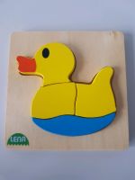 Puzzle aus Holz Ente 14x14 cm Leipzig - Großzschocher Vorschau