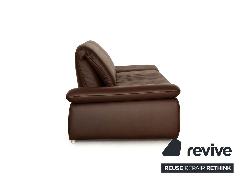Koinor Evento Leder Zweisitzer Braun manuelle Funktion Sofa Couch in Köln