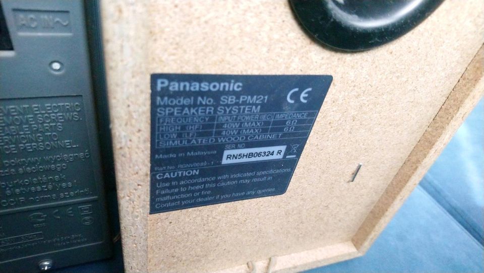 Kleine Hifi-anlage vom Panasonic SA-PM21 in Lehrte