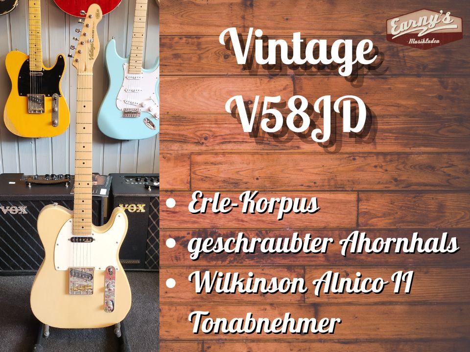 Vintage Tele Kopie Egitarre, top Twang!! in Witten