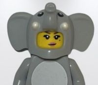 Lego® Freestyle Minifigur col312 Elephant Girl Elefantenkostüm Nordrhein-Westfalen - Bottrop Vorschau