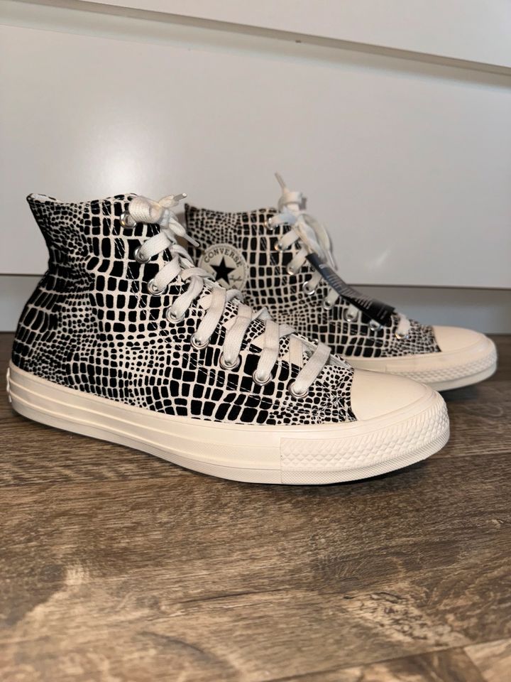 Neu! Converse Chucks Snake Print Weiß Schwarz Gr.41 in Kaiserslautern