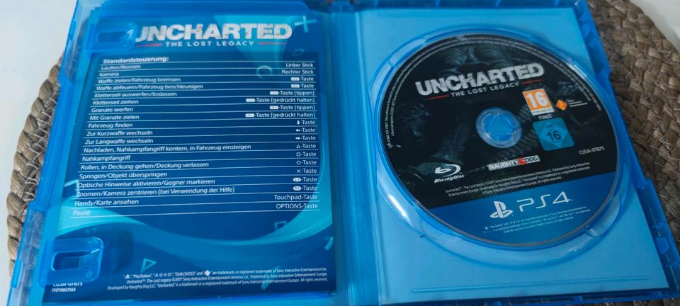 PS4 Spiele Uncharted 4 & Uncharted The Lost Legacy in München