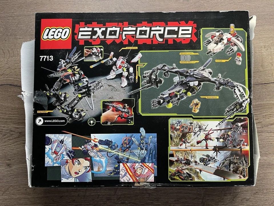 LEGO EXO FORCE - 7713 - Brige Walker Vs White Lightning in Bergweiler