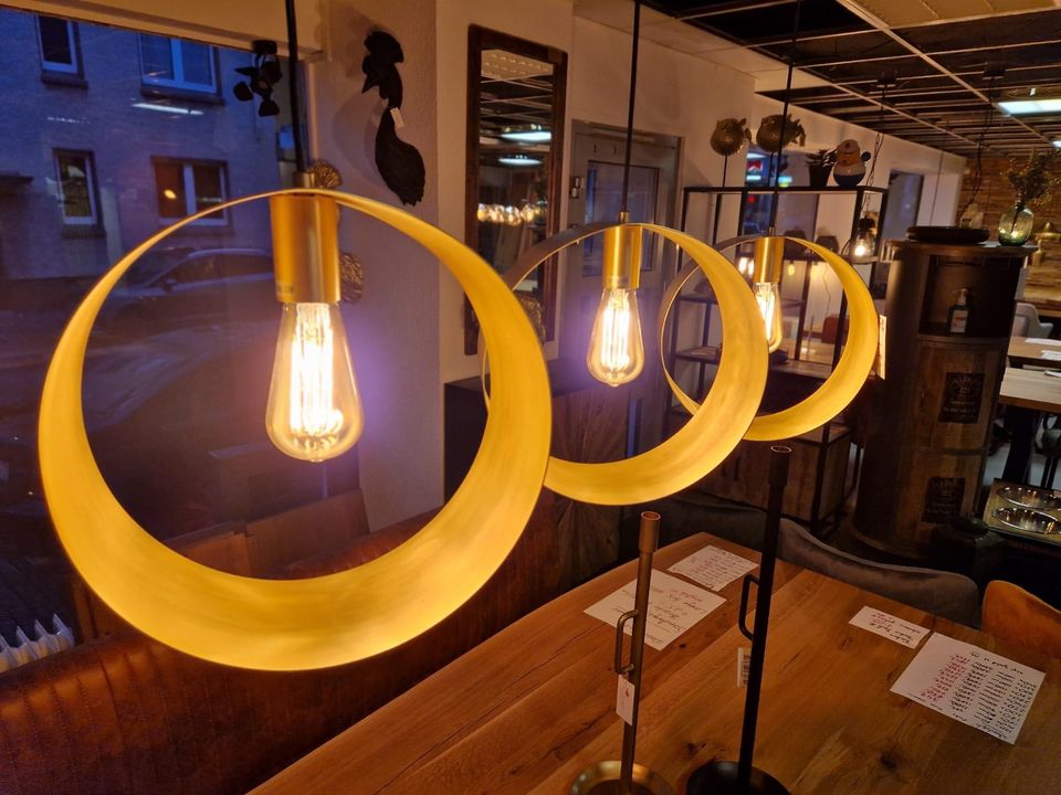 Hängelampe Lampe Gold Leuchte in Dortmund