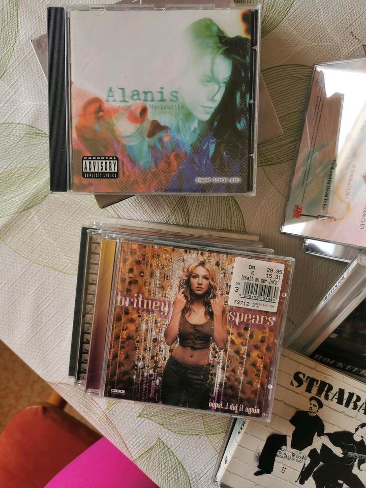 CD Sammlung Alanis Morissette bis Nirvana in Streufdorf Gem Straufhain