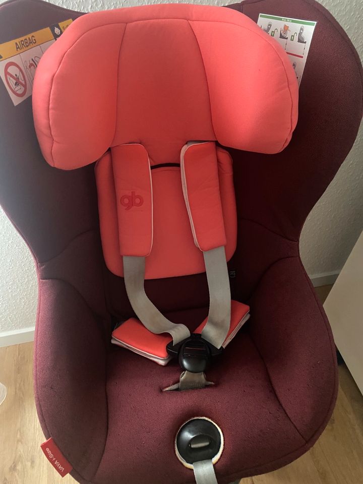 Reboarder GB Platinum VAYA i-Size rot Kindersitz 0-4 Jahre in Bottrop